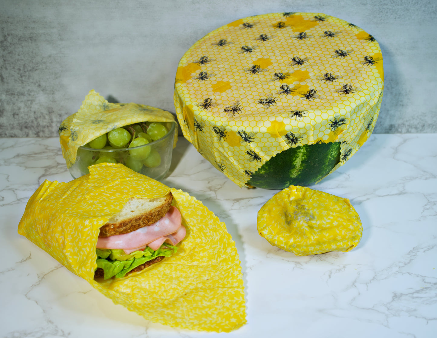 Beeswax Food Wraps - 3 Pack