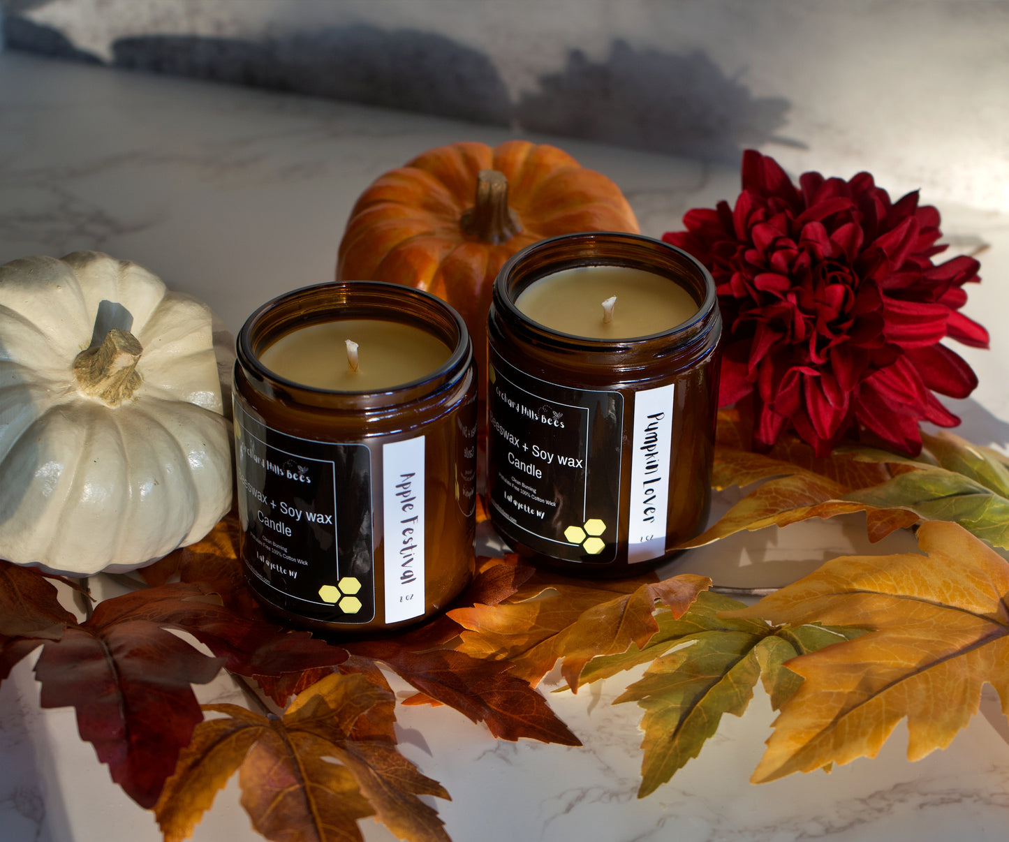 Beeswax + Soy Wax Candles