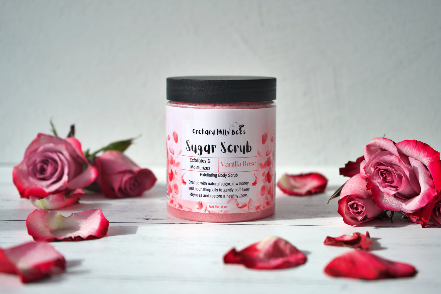 Vanilla Rose Sugar Scrub