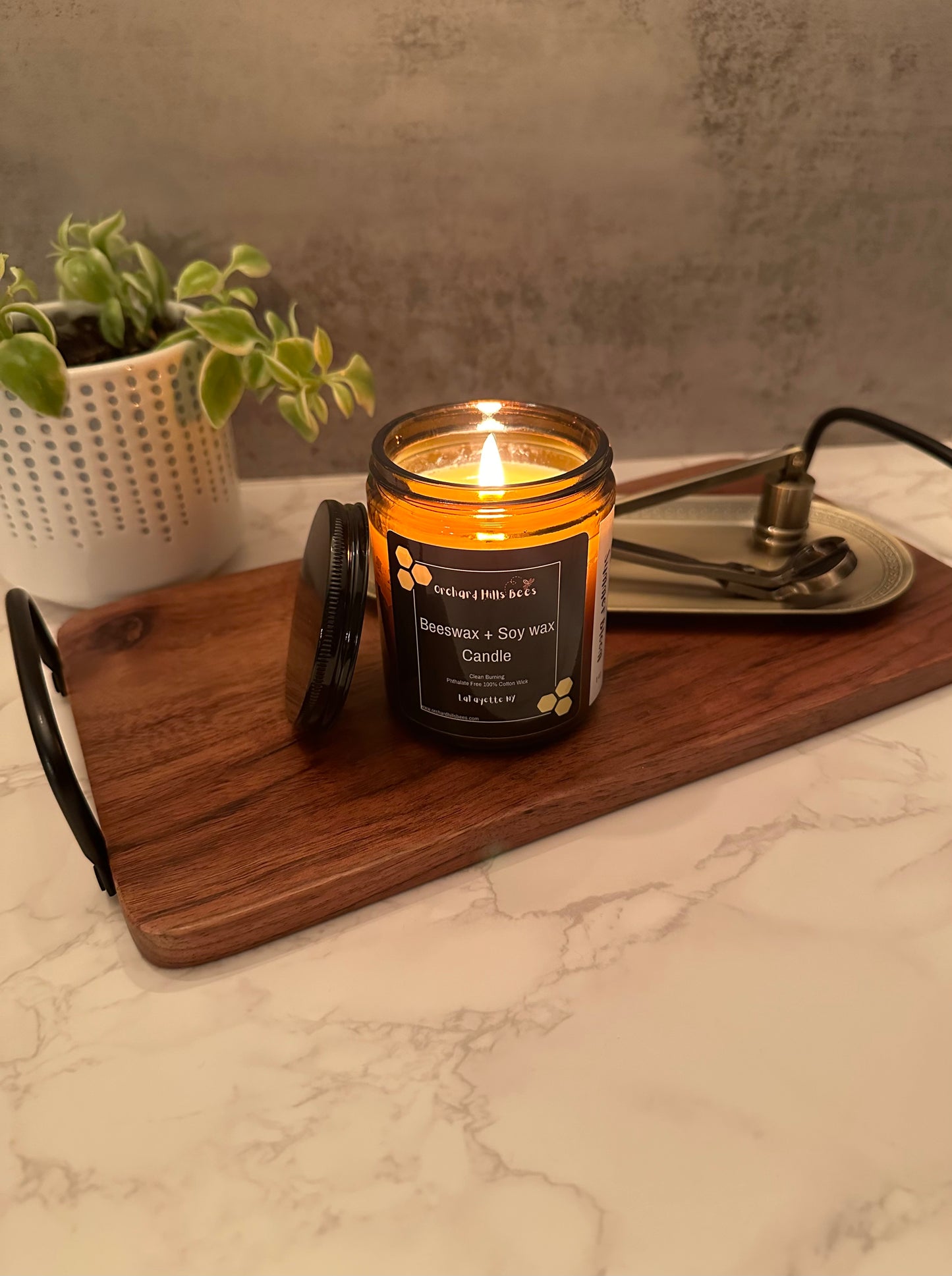 Beeswax + Soy Wax Candles