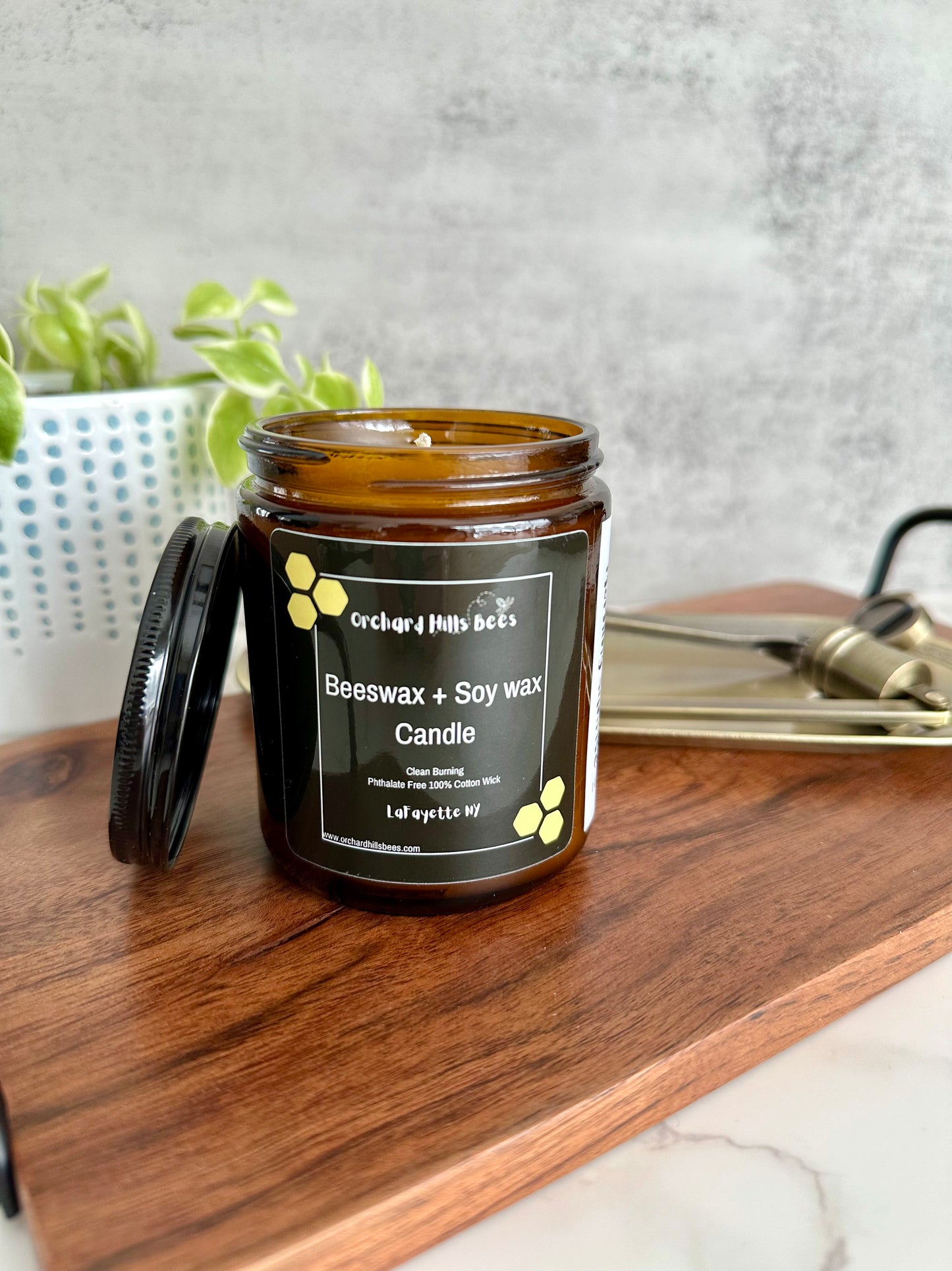 Beeswax + Soy Wax Candles
