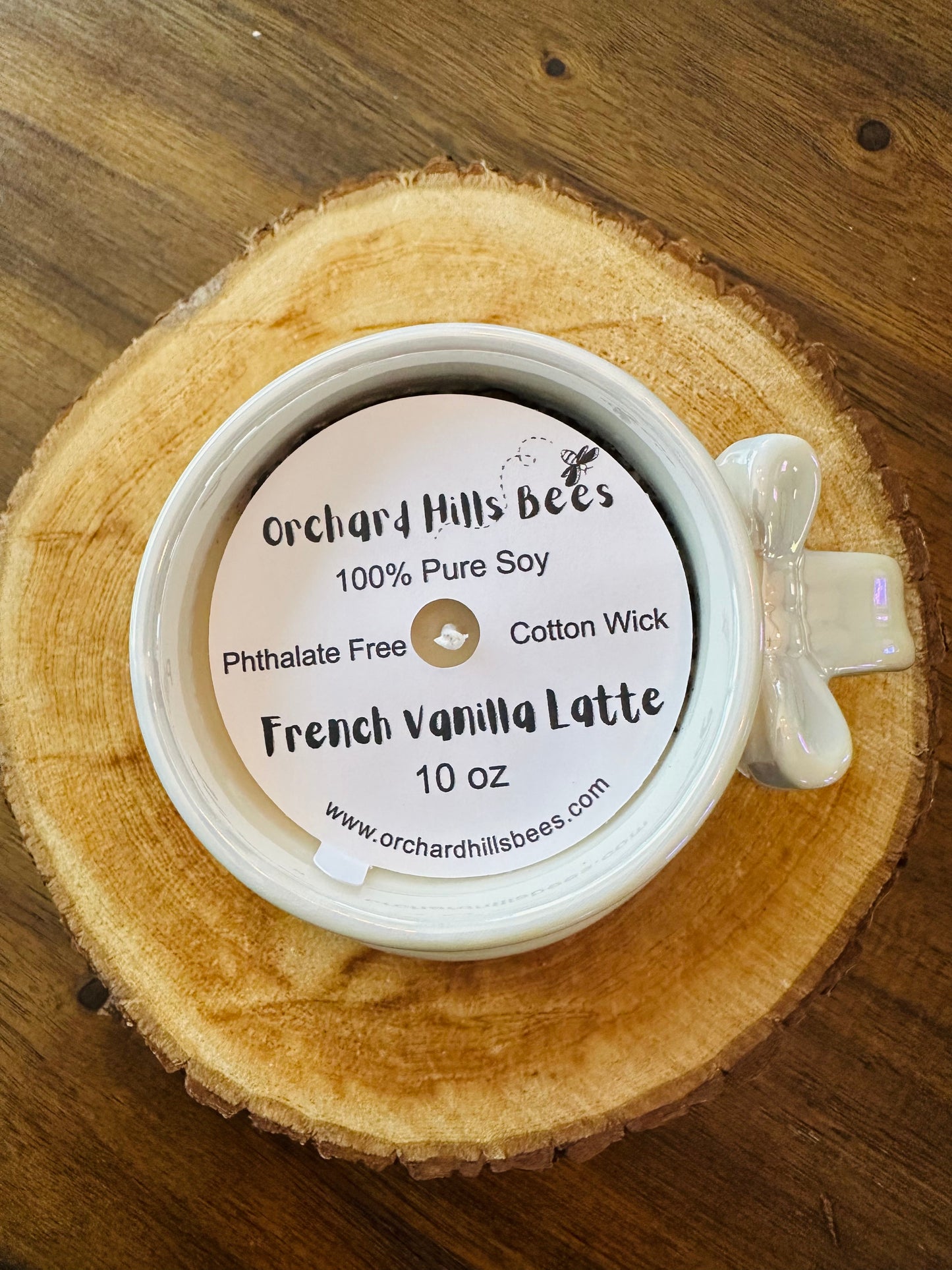French Vanilla Latte Soy Candle