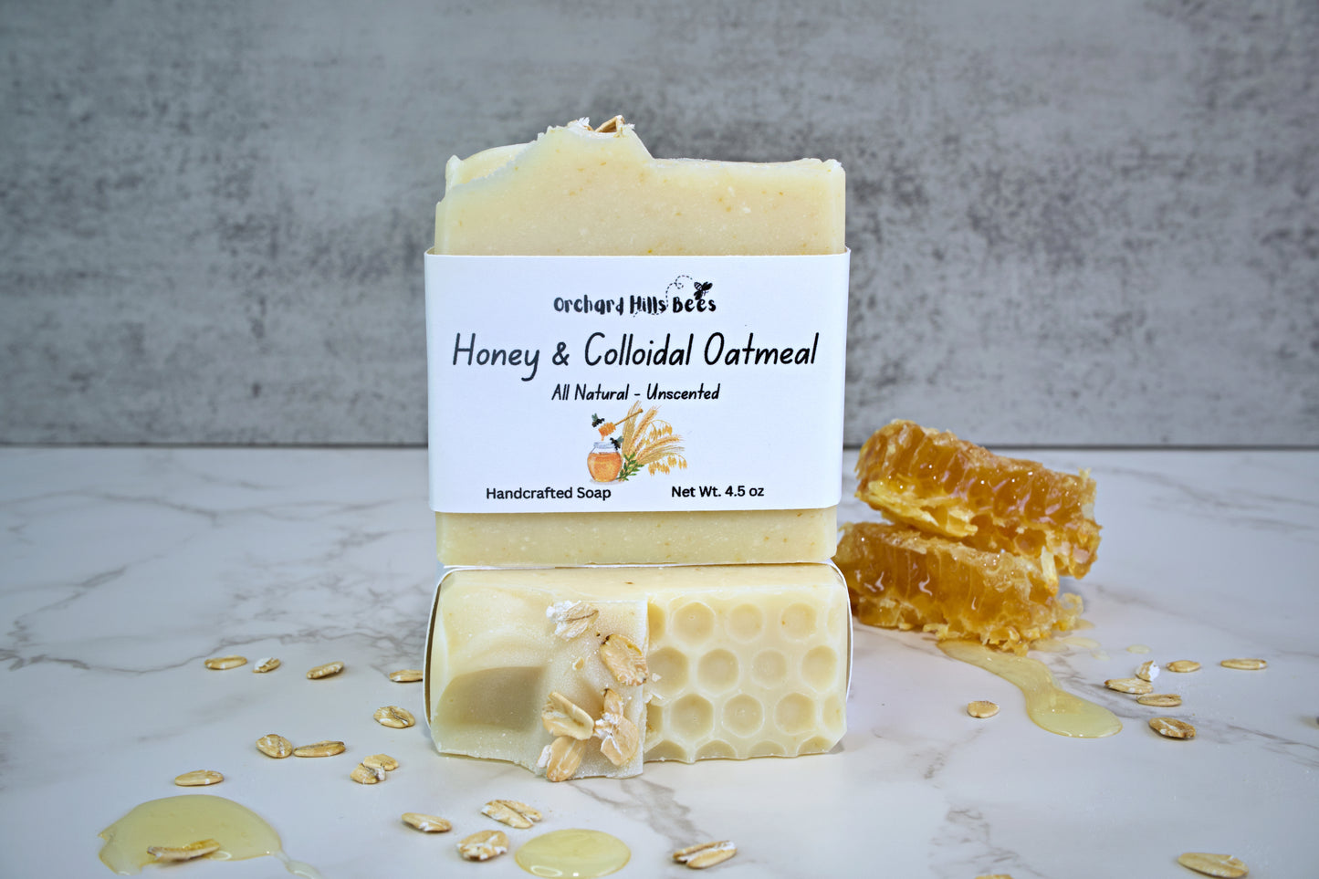 Honey and Colloidal Oatmeal Bar Soap
