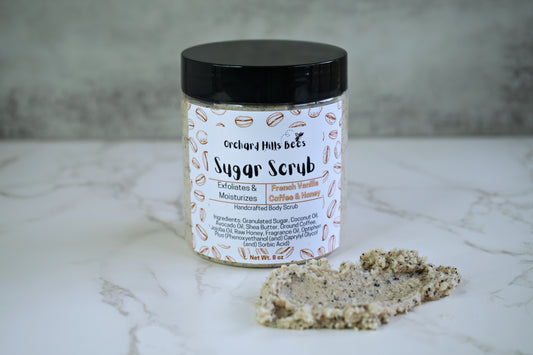 French Vanilla Coffee Sugar Scrub