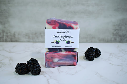 Black Raspberry & Vanilla Bar Soap