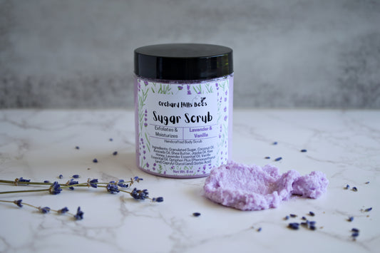 Lavender & Vanilla Sugar Scrub