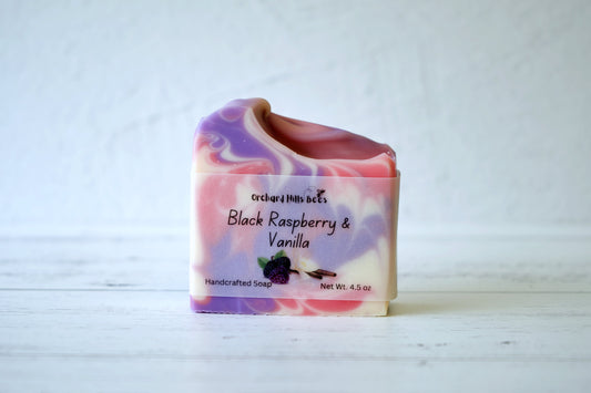 Black Raspberry & Vanilla Bar Soap
