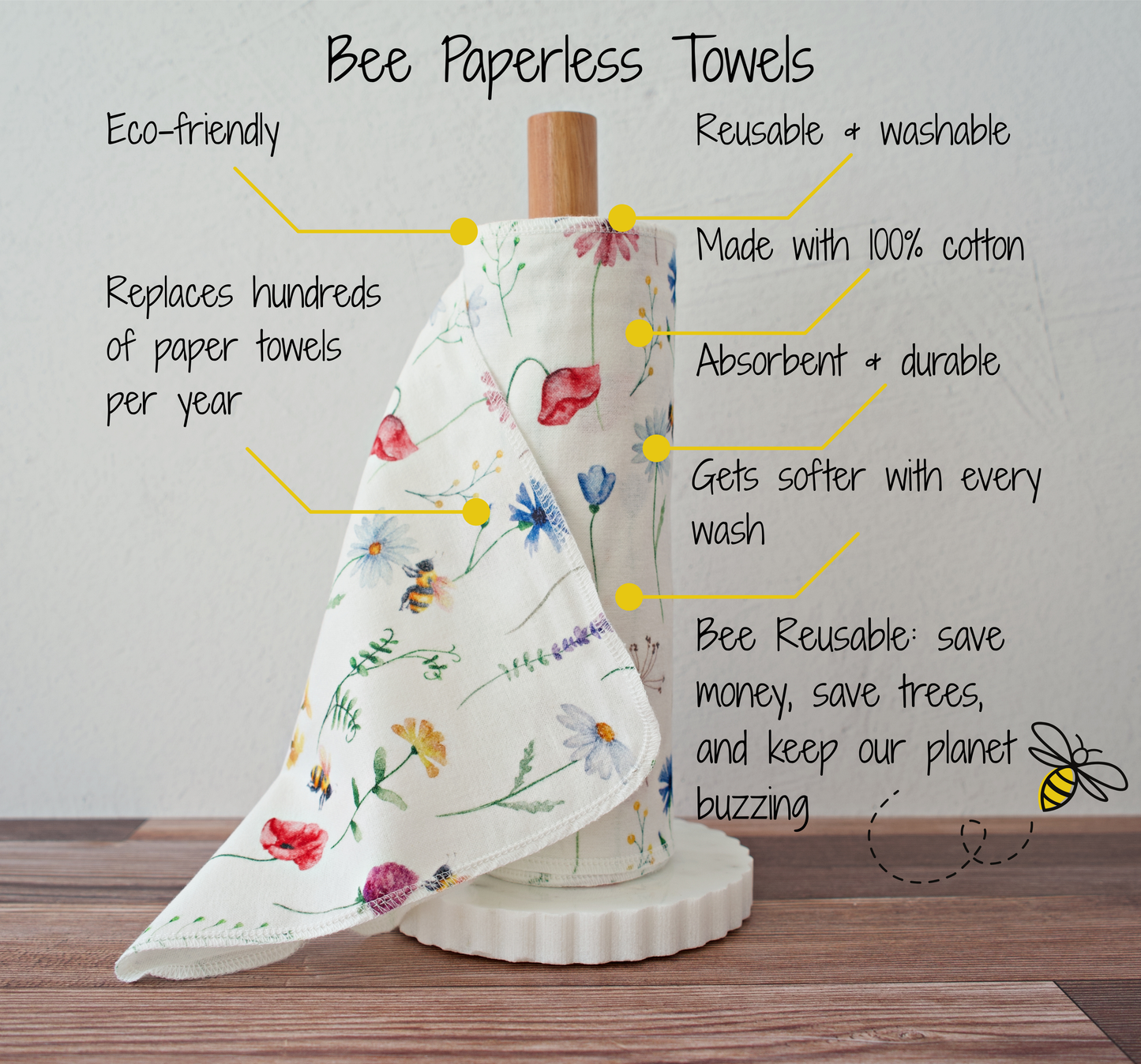 Bee Paperless Towels